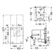 Mennekes CEE 8001 toestelcontactstop inbouw CEE 3-polig 16A 230V 6h IP44 grijs