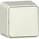 Gira 310612 wisselschakelaar met interne montageplaat opbouw creme