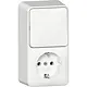 Gira 417614 combi uit-wis/wcd ra opb wt