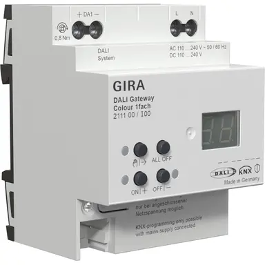Gira 211100 knx dali gateway col 1v 64-kan