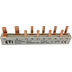 EPP 380050147 kamrail 2-polig voor aansluiten van 4-automaten en 1-aardlek SKN0032/10