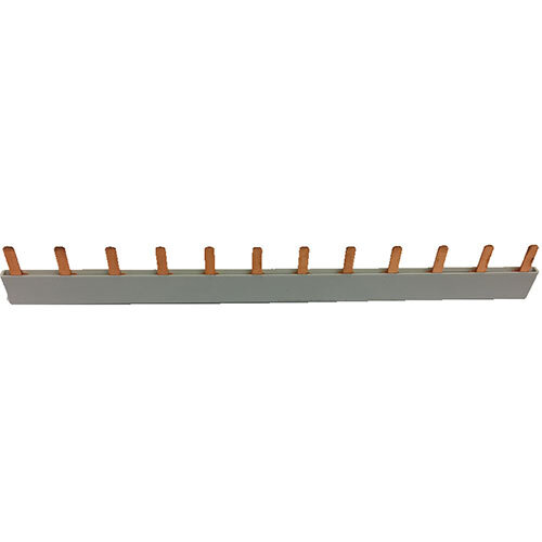 EPP 2227110 kamrail 12-modulen 1-fase grijs 63A 10mm2