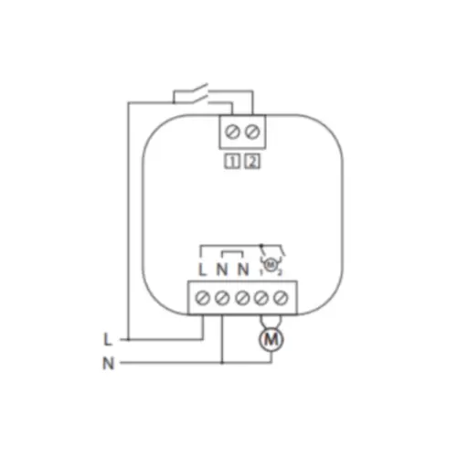Plejd JAL-01 jaloezieschakelaar mesh Bluetooth
