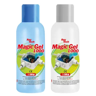 Raytech MAGIC GEL flaconverpakking kabelhars flexibele tweecomponenten gel 1000 ml