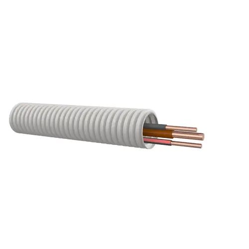 Dynamic FLBU500060 flexibele buis 16 mm voorbedraad 1 x 2.5 mm² br + 2 x 1.5 mm² zw/zw-rd rol 100 meter