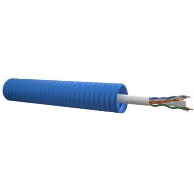 Dynamic FLBU500270 flexibele buis 16 mm voorbedraad met UTP Cat.6 kabel rol van 100 meter