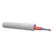 Dynamic FLBU500280 flexibele buis 16 mm voorbedraad 2 x 1.0 mm² signaalkabel rood rol 100 meter