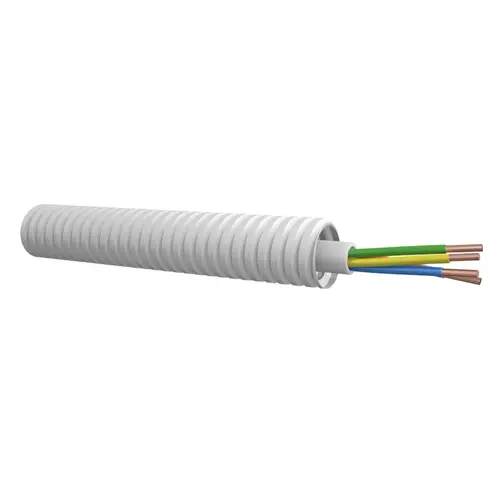 Dynamic FLBU500340 flexibele buis 16 mm voorbedraad 4 x 0.8 mm² signaalkabel rol 100 meter