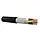 Dynamic EMIFLEX 4G1.5 KNIP stuurkabel XSLCH-J EMC afgeschermd 4 x 1.5 mm² zwart per meter