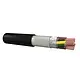 Dynamic EMIFLEX 4G1.5 KNIP stuurkabel XSLCH-J EMC afgeschermd 4 x 1.5 mm² zwart per meter
