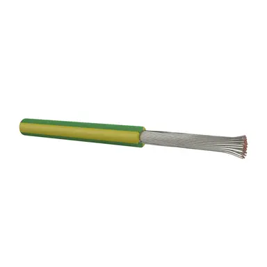 Dynamic H7V2E018804UV montagesnoer soepel 1 x 4 mm² groen/geel UV-bestendig per meter