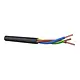 Dynamic H5RR050233 rubberleiding 3 x 1.5 mm² zwart per meter