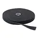Grayle 010.05.0412 Klitteband 12mm zwart 25 meter