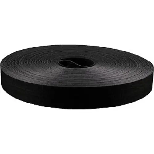 Mepac KL 12.5/22.5 S klittenband 12,5 mm x 22,5 meter sterk zwart