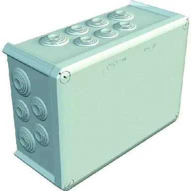 OBO T350 kabeldoos 285 x 201 x 120 mm 24 invoeren IP66 grijs