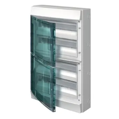 ABB 1SL1219A00 Installatiekast met DIN-rail l