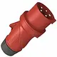 Mennekes CEE 13520 CEE-contactstop 5-polig 32A 400V IP54 rood 6h
