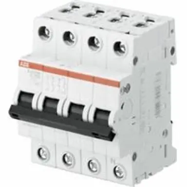 ABB S 203 B80 NA installatieautomaat 3+n pole