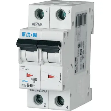 Eaton PLSM-C40/2-MW Installatieautomaat C-kar 2P 4