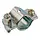 JMV 200016 aardklem 1 1/4 klembereik 38 - 40 mm koper vernikkeld