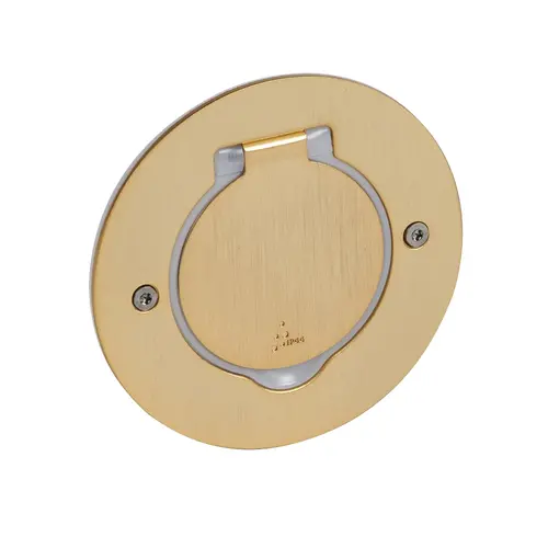 Legrand 089711 vloercontactdoos afdekplaat rond 1-voudig 86 x 86 mm brons