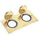 Legrand 089712 vloercontactdoos afdekplaat 2-voudig  86 x 172 mm brons