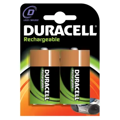 Duracell HR 20 mono D batterij oplaadbaar NIMH 2200mAh 1.2V