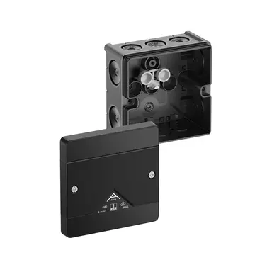 Spelsberg ABOX 040-L/SW kabeldoos leeg 102 x 102 x 57 mm IP66 zwart