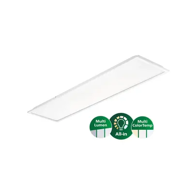 Philips 8720169749894 CoreLine inbouw/opbouw LED paneel 1195 x 295 cm 31W 3000 - 4000K
