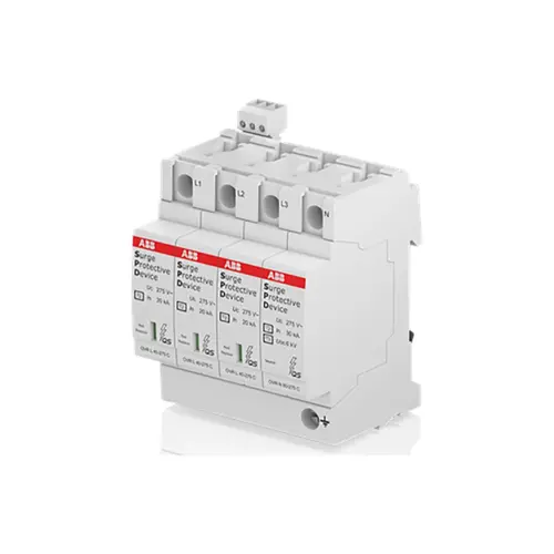 ABB OVR T2 3N 40-275 P TS QS netoverspanningsbeveiliging type 2 3P+N met terugmeldcontact