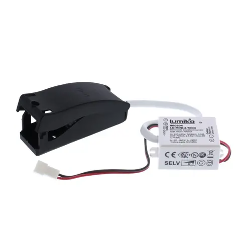 Klemko LD-MINI-4-700D Lumiko 860304 LED-driver constante stroom 700mA max 4 Watt dimbaar