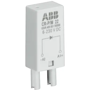ABB CR-P/M 92V plug in module led groen 110.