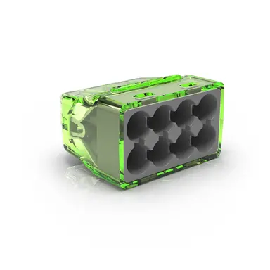 Conex CH 2180 lasklem transparant 8-voudig 0.2 - 2.5 mm² 50 stuks