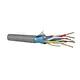 Dynamic YSTY DCA 1X2X0.8 GS signaalkabel DCA S2 afgeschermd 2 x 0.8 grijs rol 100 meter