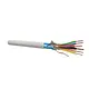 Dynamic LIYSTY DCA 2X0.5+4 alarmkabel DCA S2 afgeschermd 2 x 0.5 mm² + 4 x 0.22 mm² wit rol 100 meter