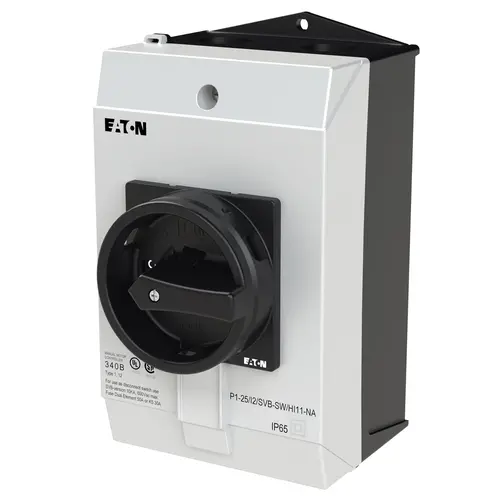Eaton P1-25/I2/SVB-SW/HI11-NA hoofdschakelaar 3-polig + 1mc
