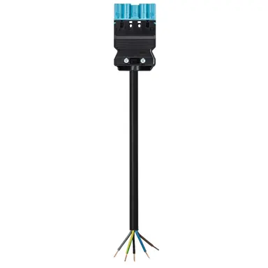 Wieland 92.257.1054.9 GST18i5 aansluitsnoer male 1 meter 5-polig 1.5 mm²