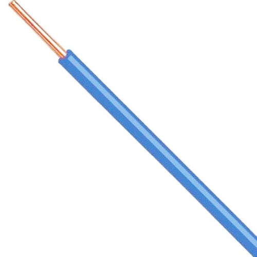 Donne VD100blauw ECA VD draad 2,5 mm² blauw 100 meter ECA klasse-1 massief