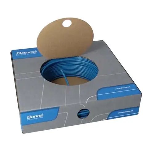 Donne VD100blauw ECA VD draad 2,5 mm² blauw 100 meter ECA klasse-1 massief