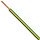 Donne VD100groengeel ECA VD draad 2,5 mm² geel/groen 100 meter ECA klasse-1 massief