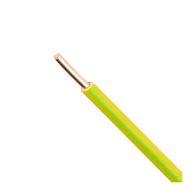 Donne VD ECA 6 MASS GG VD draad 6 mm² groen/geel 100 meter ECA klasse-1 massief