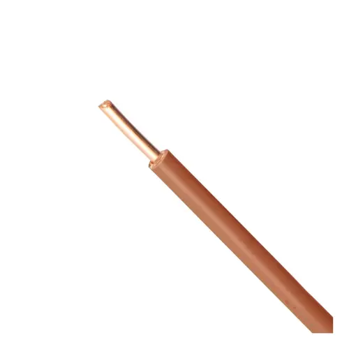 Donne VD ECA 6 MASS BR VD draad 6 mm² bruin 100 meter ECA klasse-1 massief