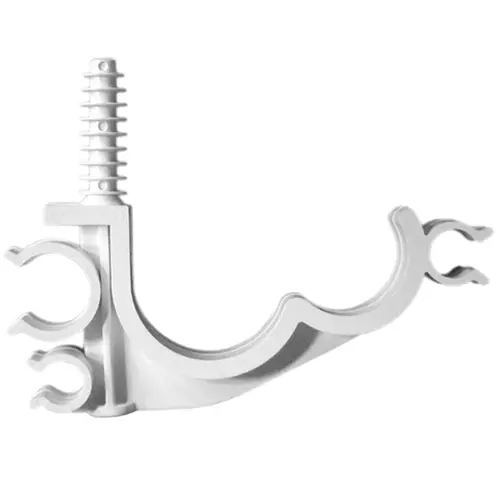JMV 300720 5-voudig klembeugel 9 - 32 mm wit 50 stuks