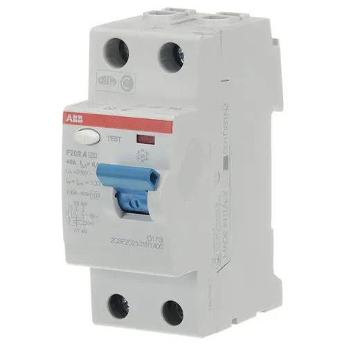 ABB F 202 A 40/0.03 System pro M compact aardlekschakelaar 2-polig 40A 30mA type-A