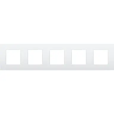 Niko 137-76005 afdekraam 5-voudig Intense lunar white coated