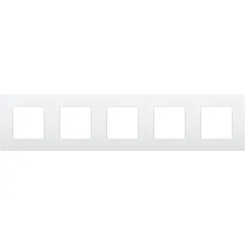 Niko 137-76005 afdekraam 5-voudig Intense lunar white coated