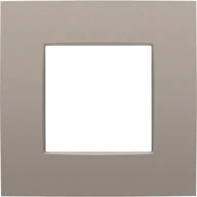 Niko 134-76100 afdekraam 1-voudig Intense bronze coated