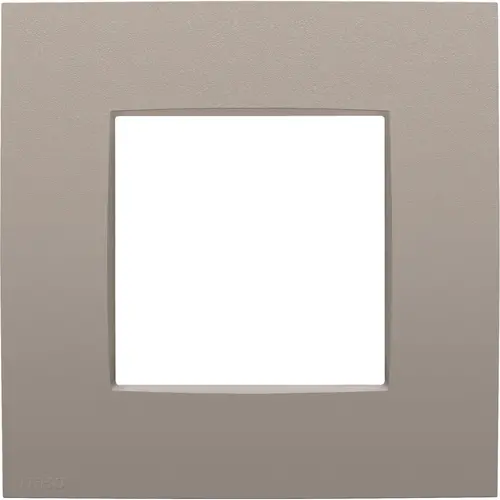 Niko 134-76100 afdekraam 1-voudig Intense bronze coated