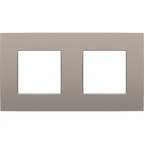 Niko 134-76800 afdekraam 2-voudig Intense bronze coated