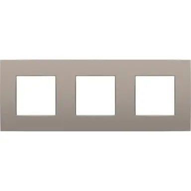 Niko 134-76700 afdekraam 3-voudig Intense bronze coated